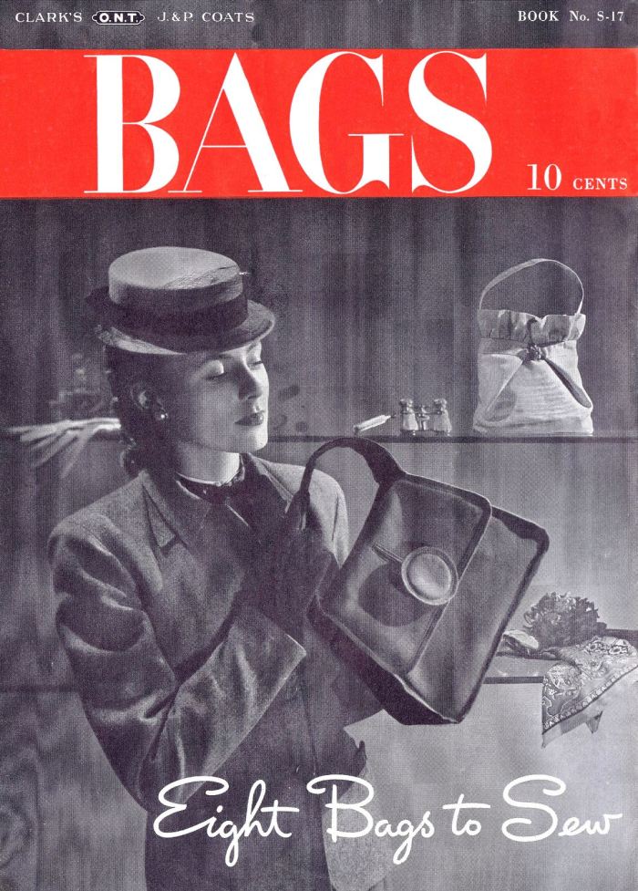 bags hand bags purse pattern vintage 40s